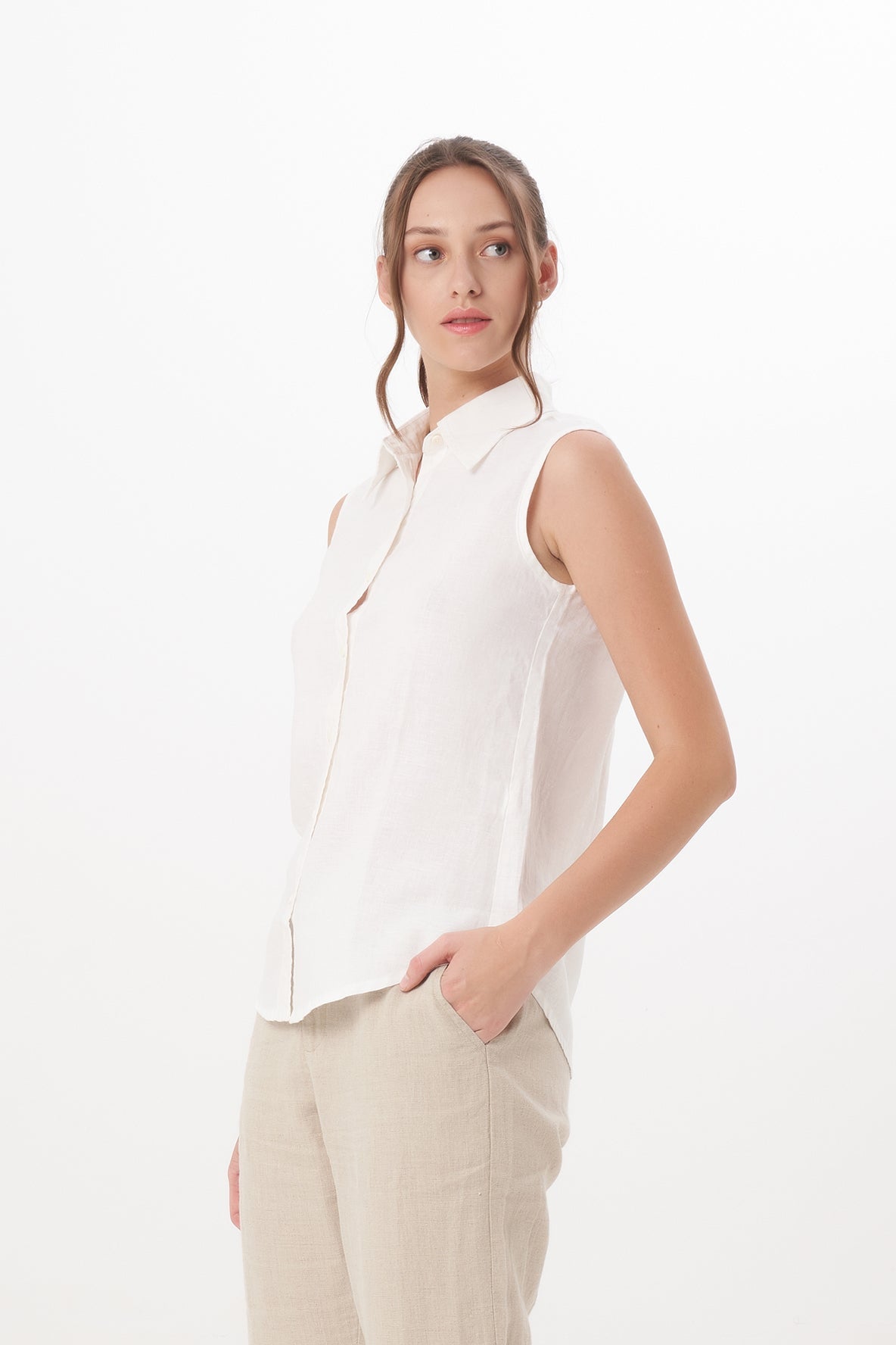 Audrey Top in Off White