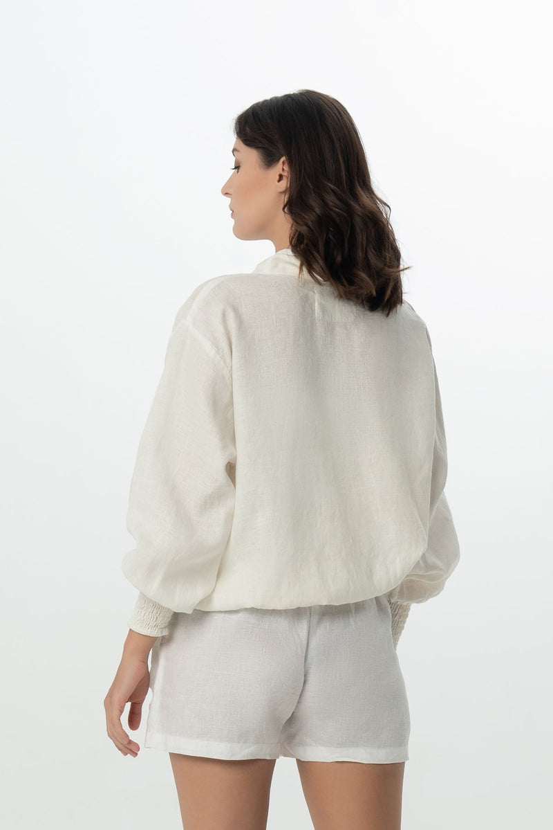 Harita Jacket in Off White