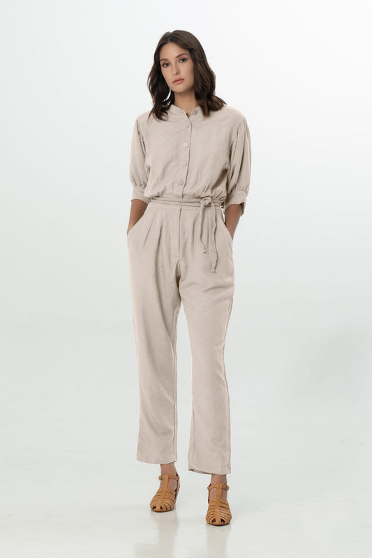 Isa Jumpsuit in Natural