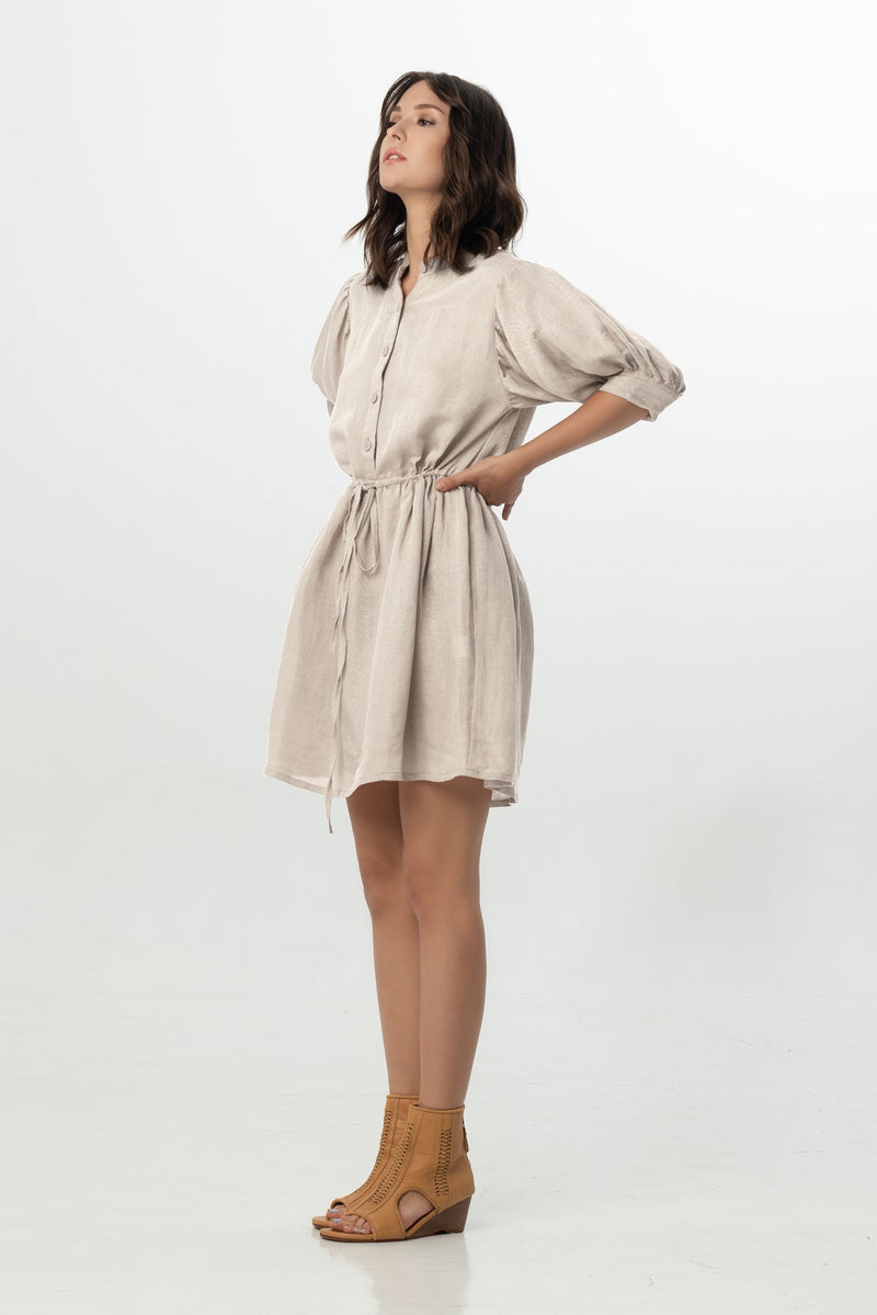 Hasa Dress in Natural