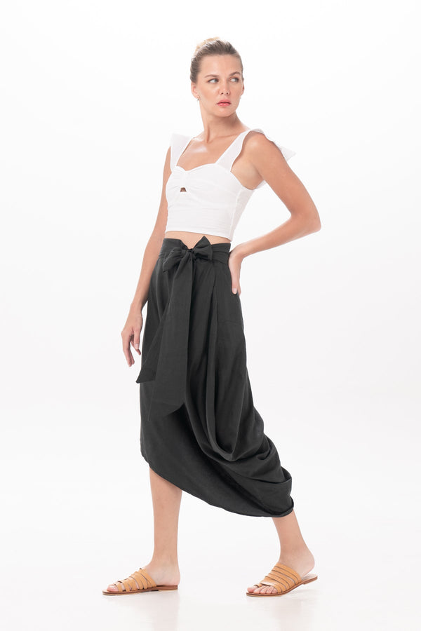 Aira Skirt in Charcoal