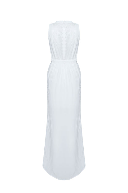 Akina Dress in Off White