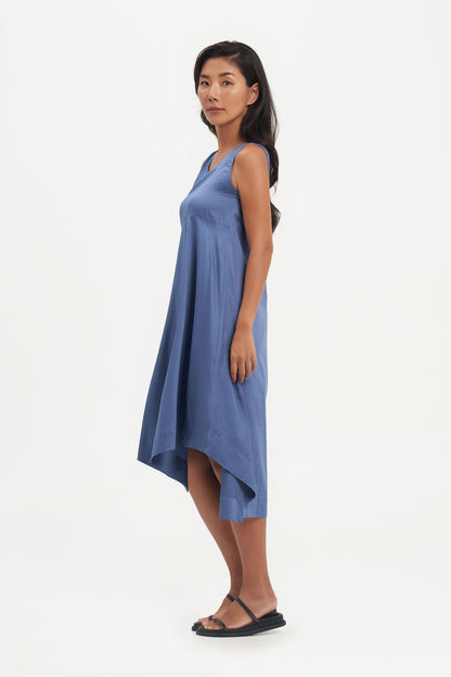 Alisha Dress in Indigo