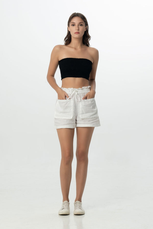 Anaya Short in Off White