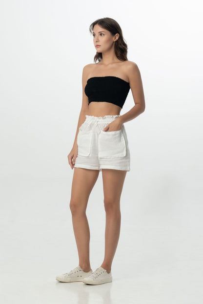 Anaya Short in Off White