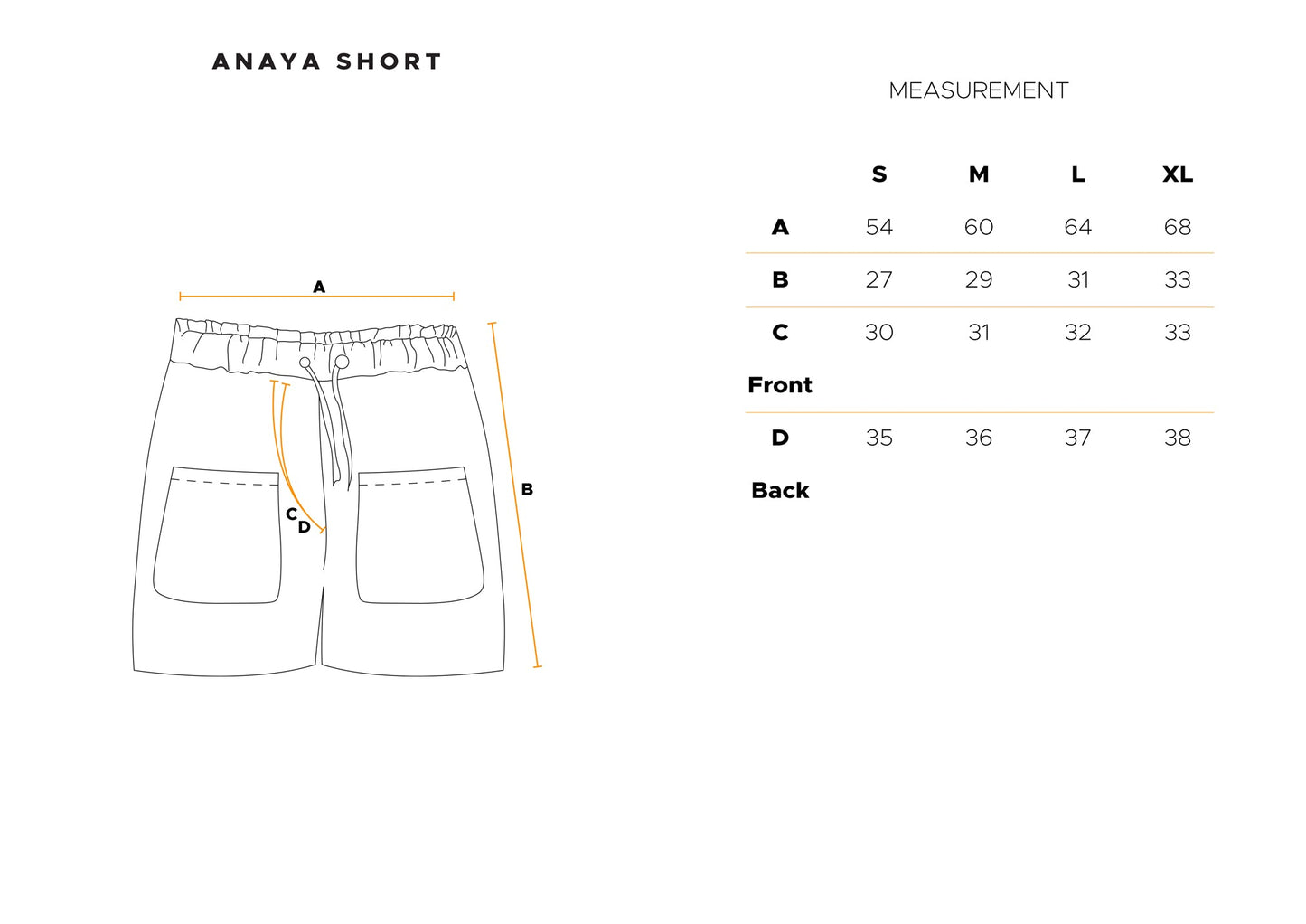 Anaya Short in Ice Blue