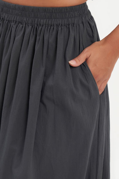 Andari Skirt in Charcoal