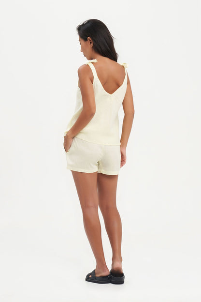 Andira Short in Lemon Chiffon