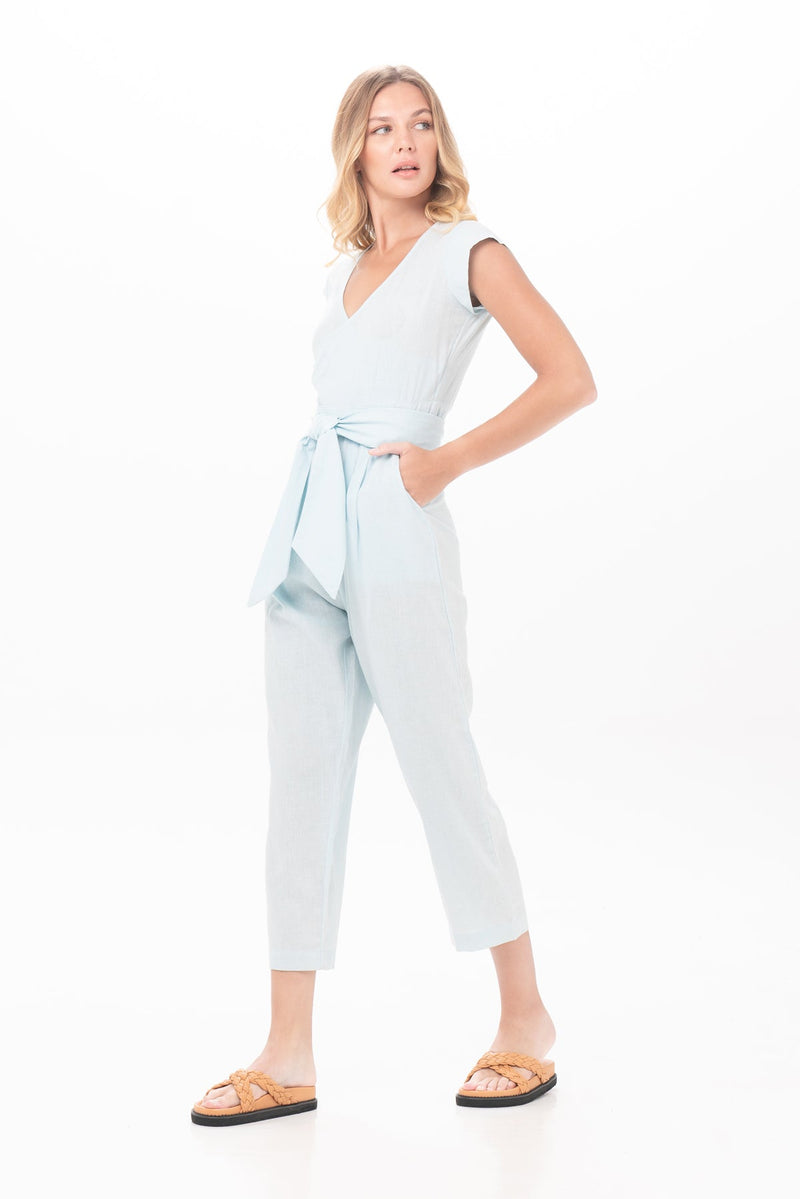 Asmitha Jumpsuit in Ice Blue