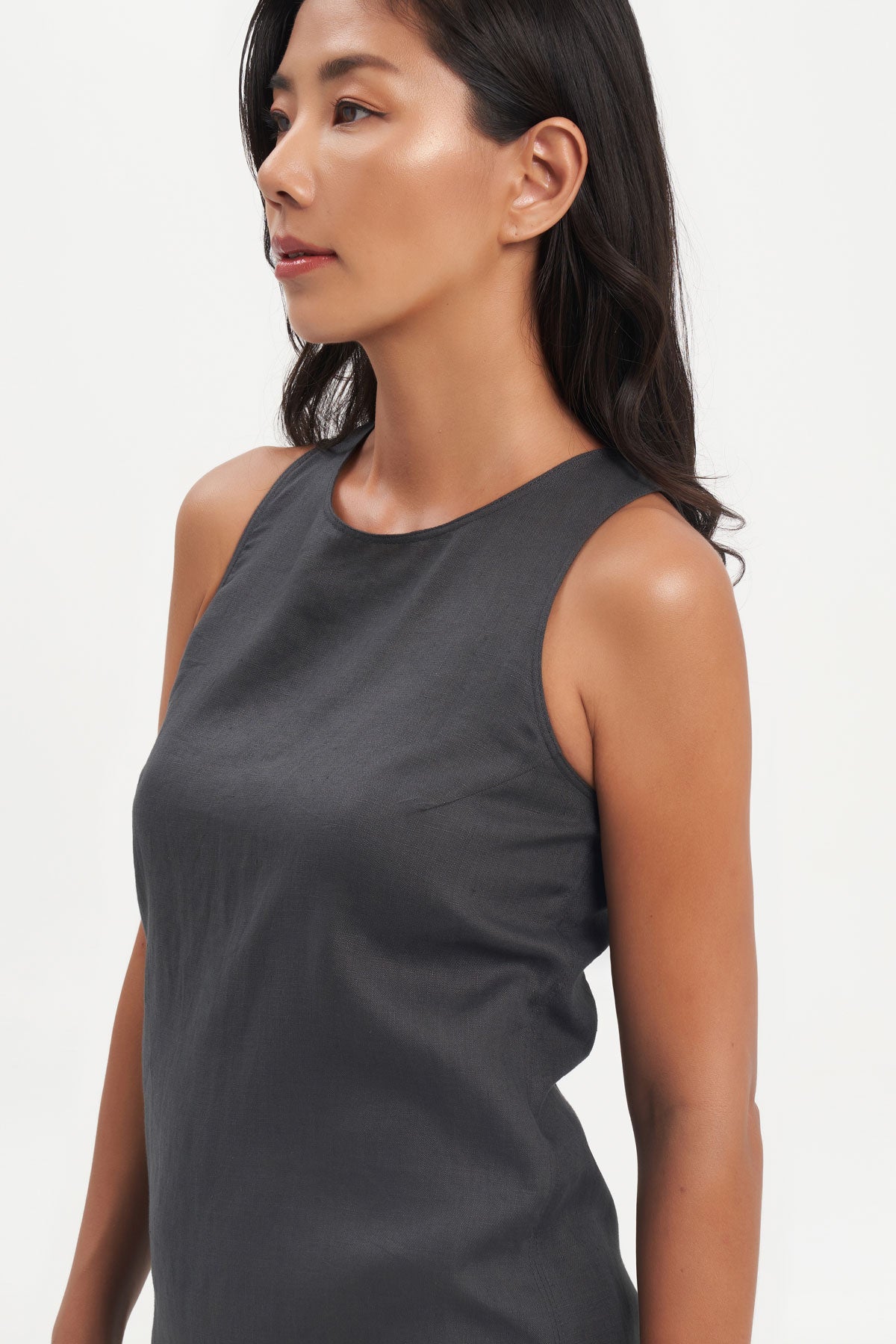 Canissa Dress in Charcoal