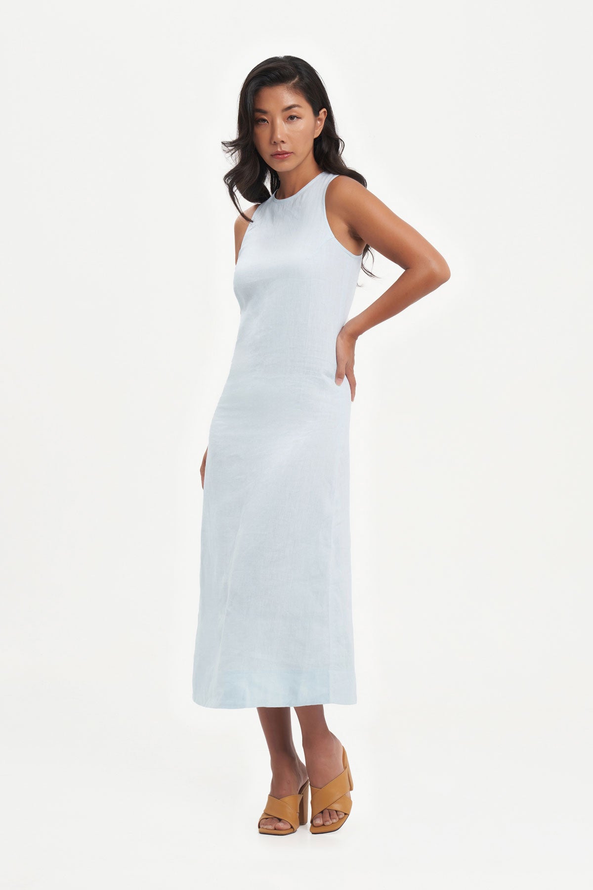 Canissa Dress in Sky Blue