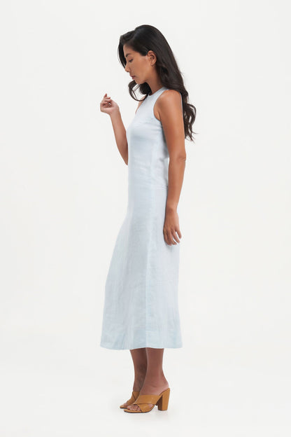 Canissa Dress in Sky Blue