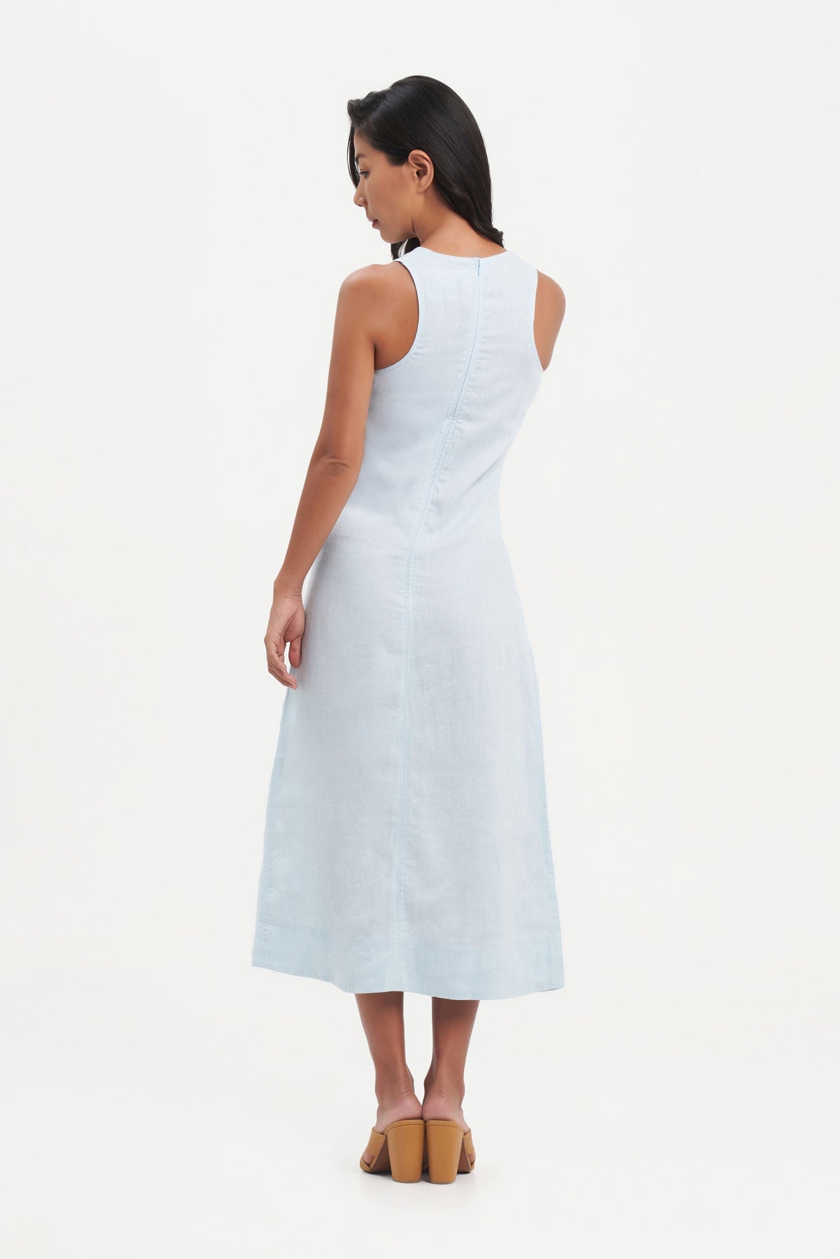 Canissa Dress in Sky Blue