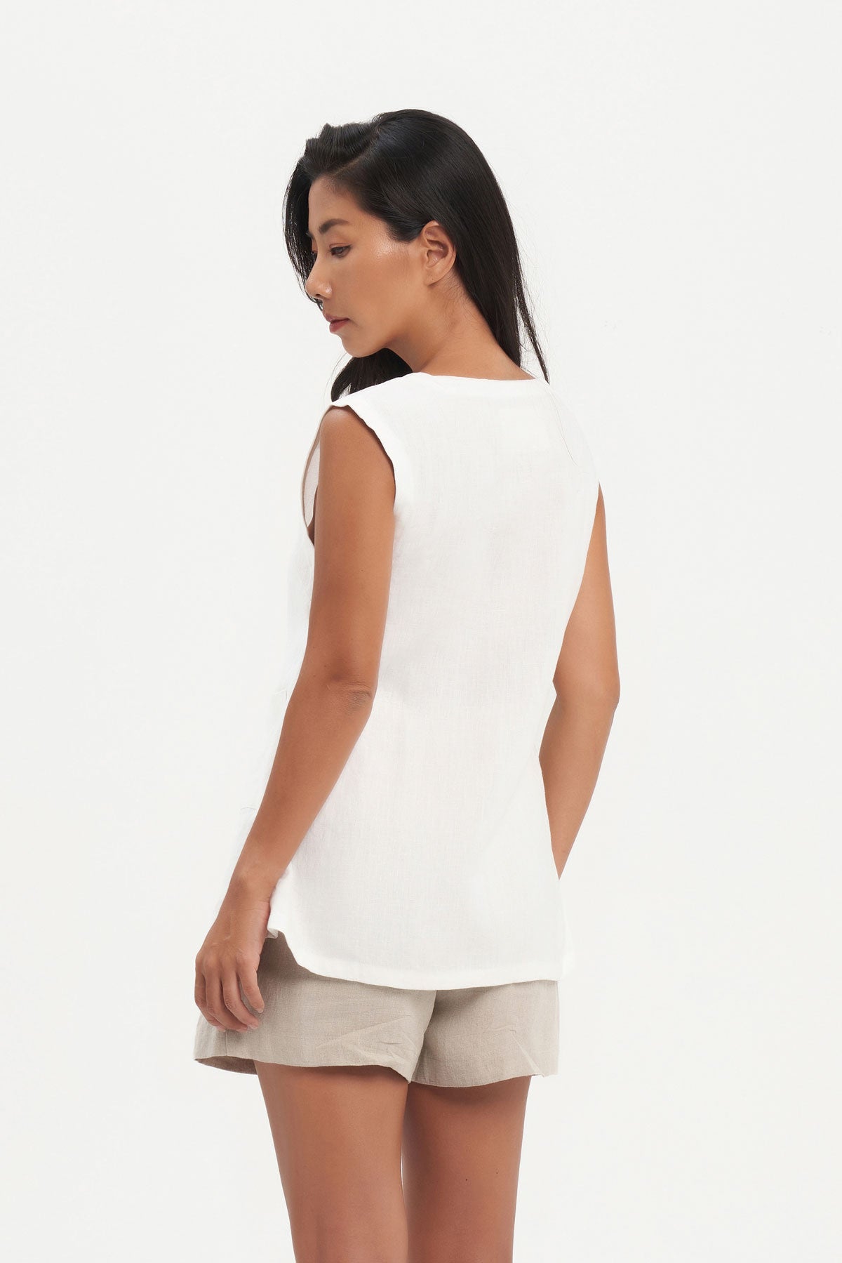 Caroline Top in Off White