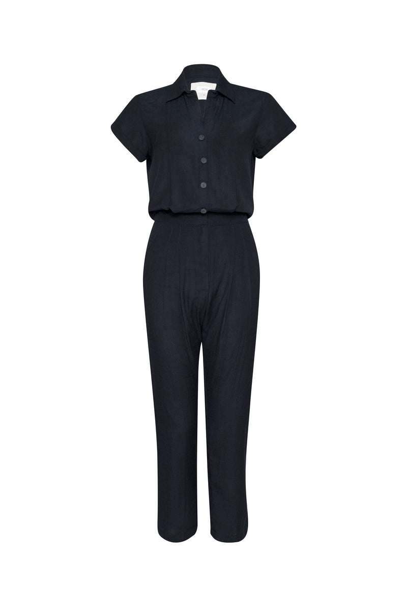 Chaitra Jumpsuit in Navy