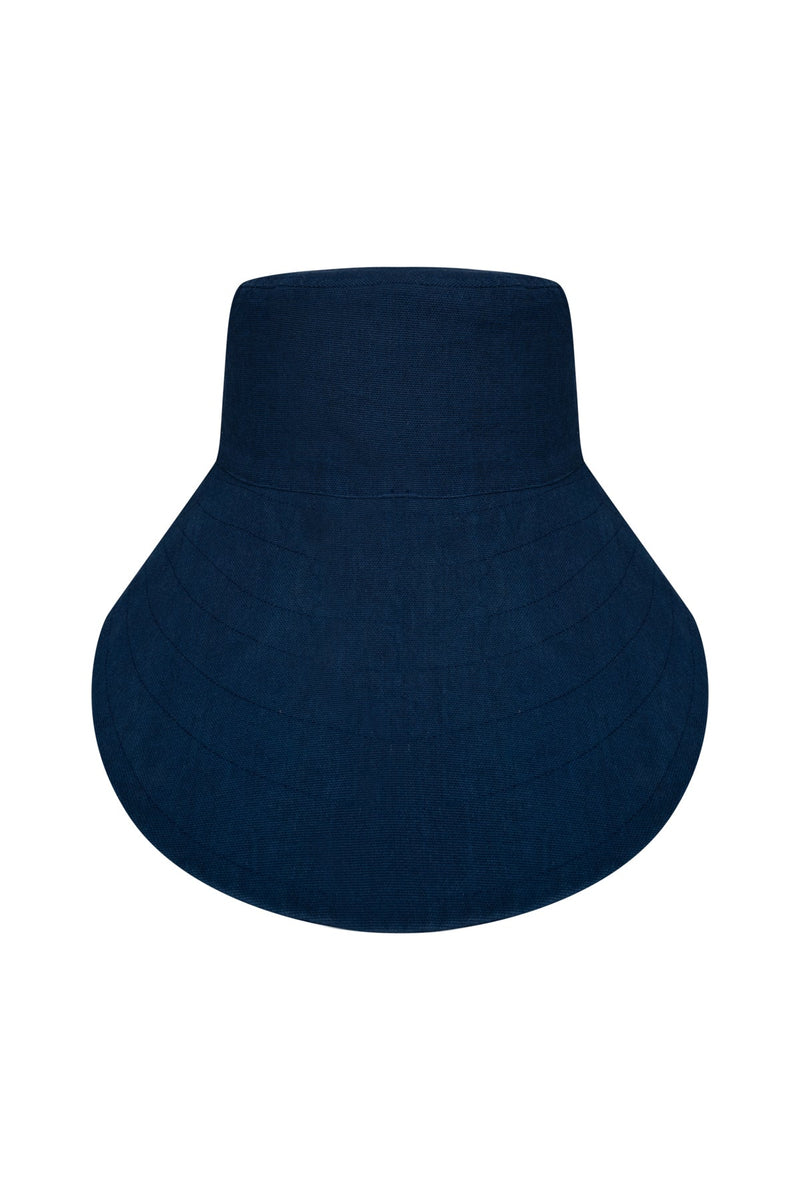 Champa Hat in Navy