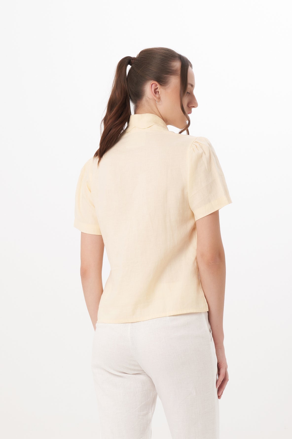 Chetna Top in Butter Cream