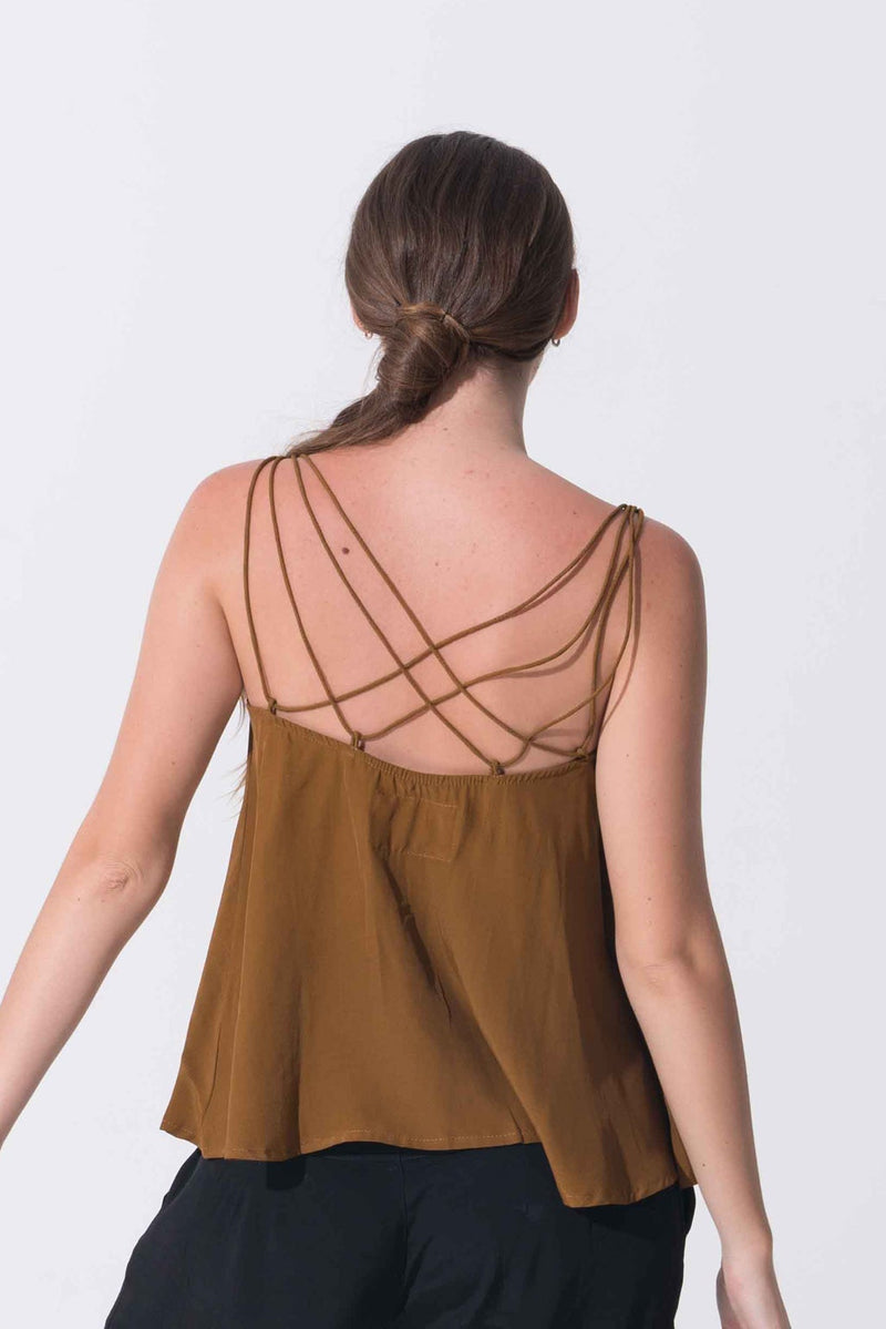 Chiara Top in Choco Melted