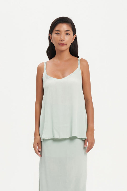 Chiara Top in Morning Mist