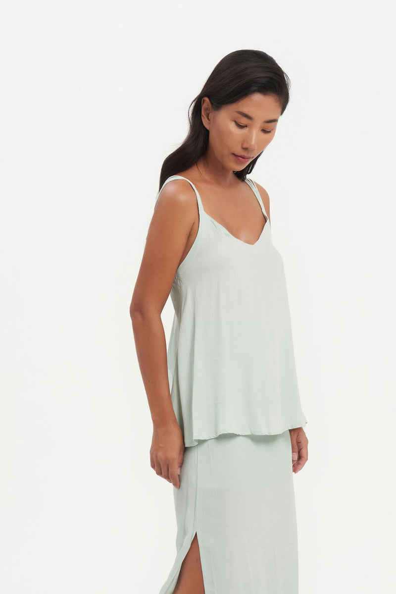 Chiara Top in Morning Mist