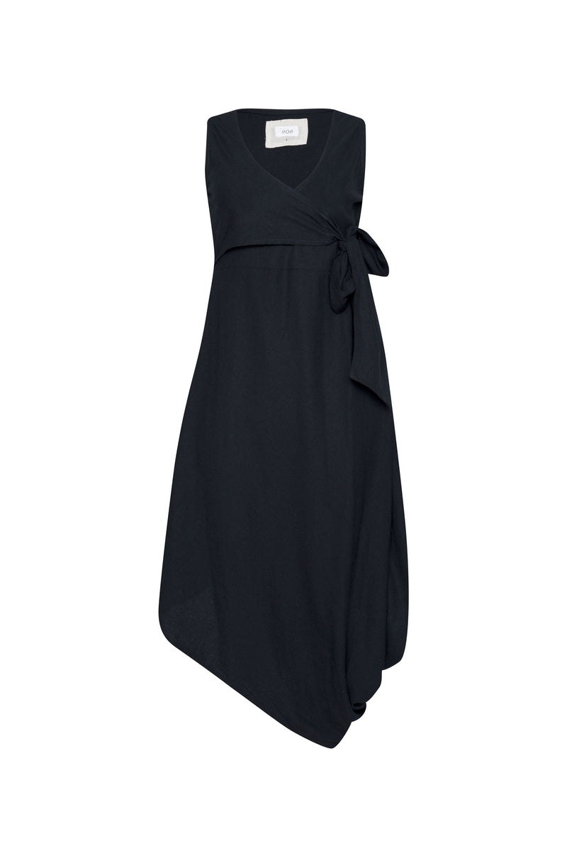 Dafina Dress in Navy