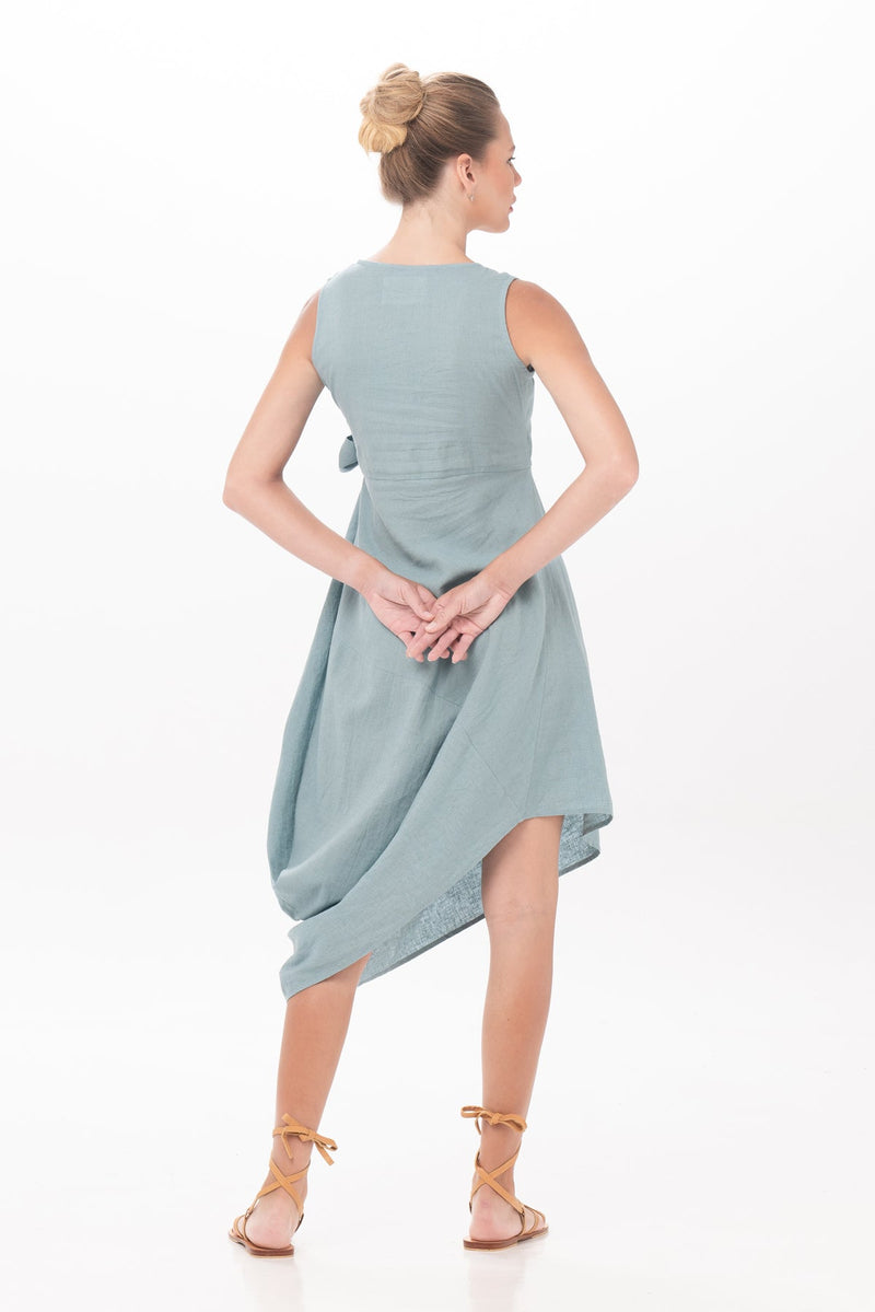 Dafina Dress in Moonstone