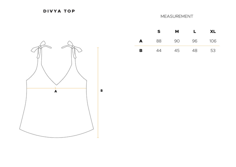 Divya Top in White