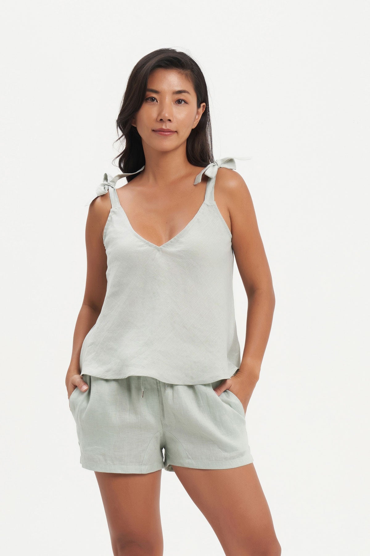 Divya Top in Morning Mist