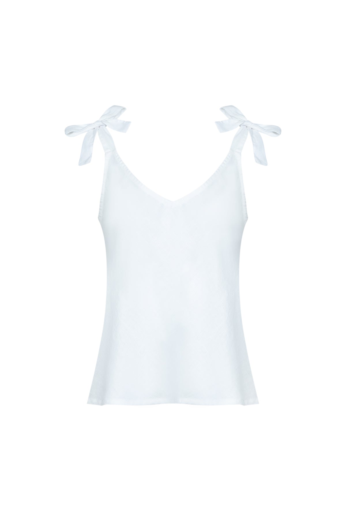 Divya Top in White