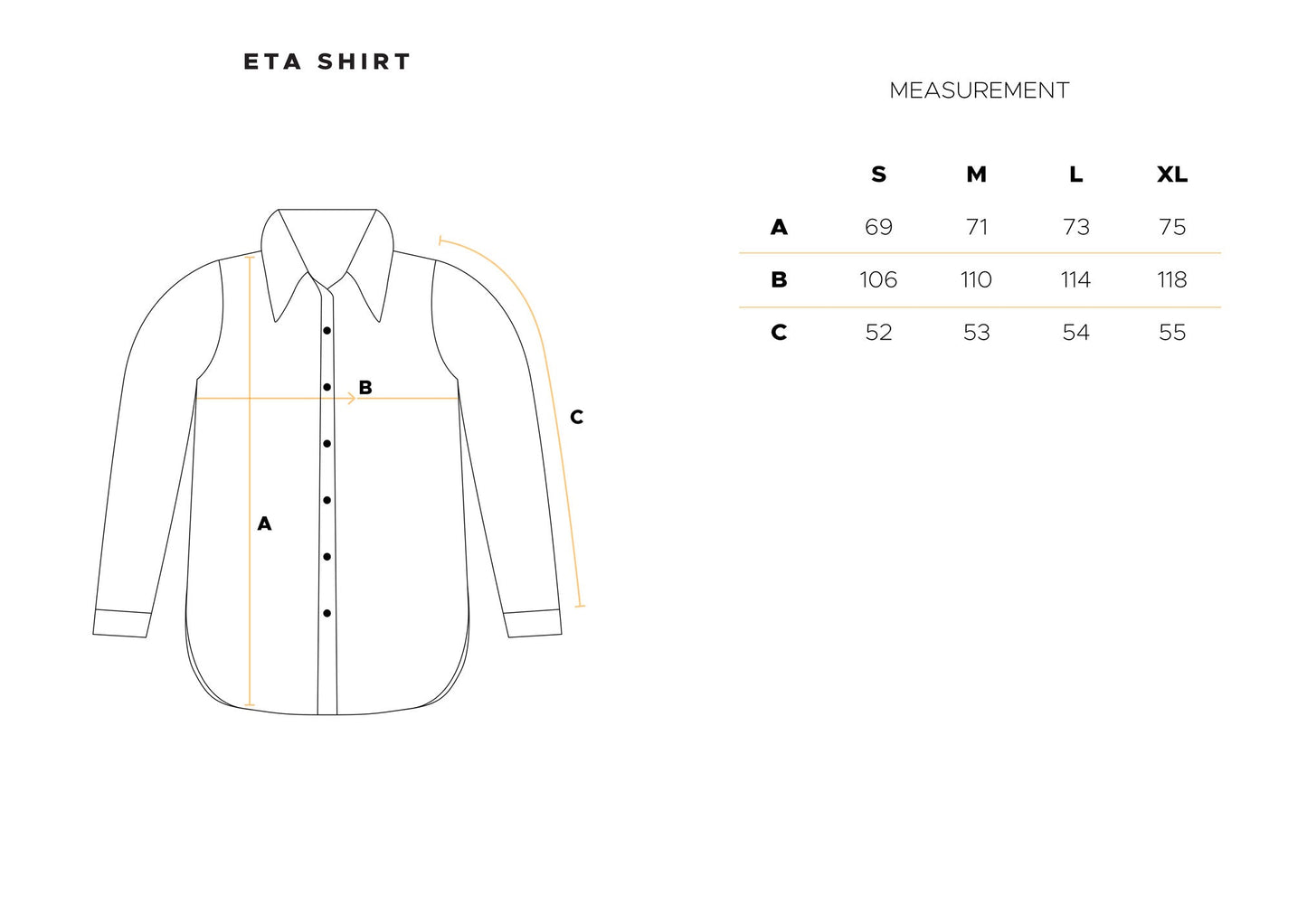 Eta Shirt in Charcoal