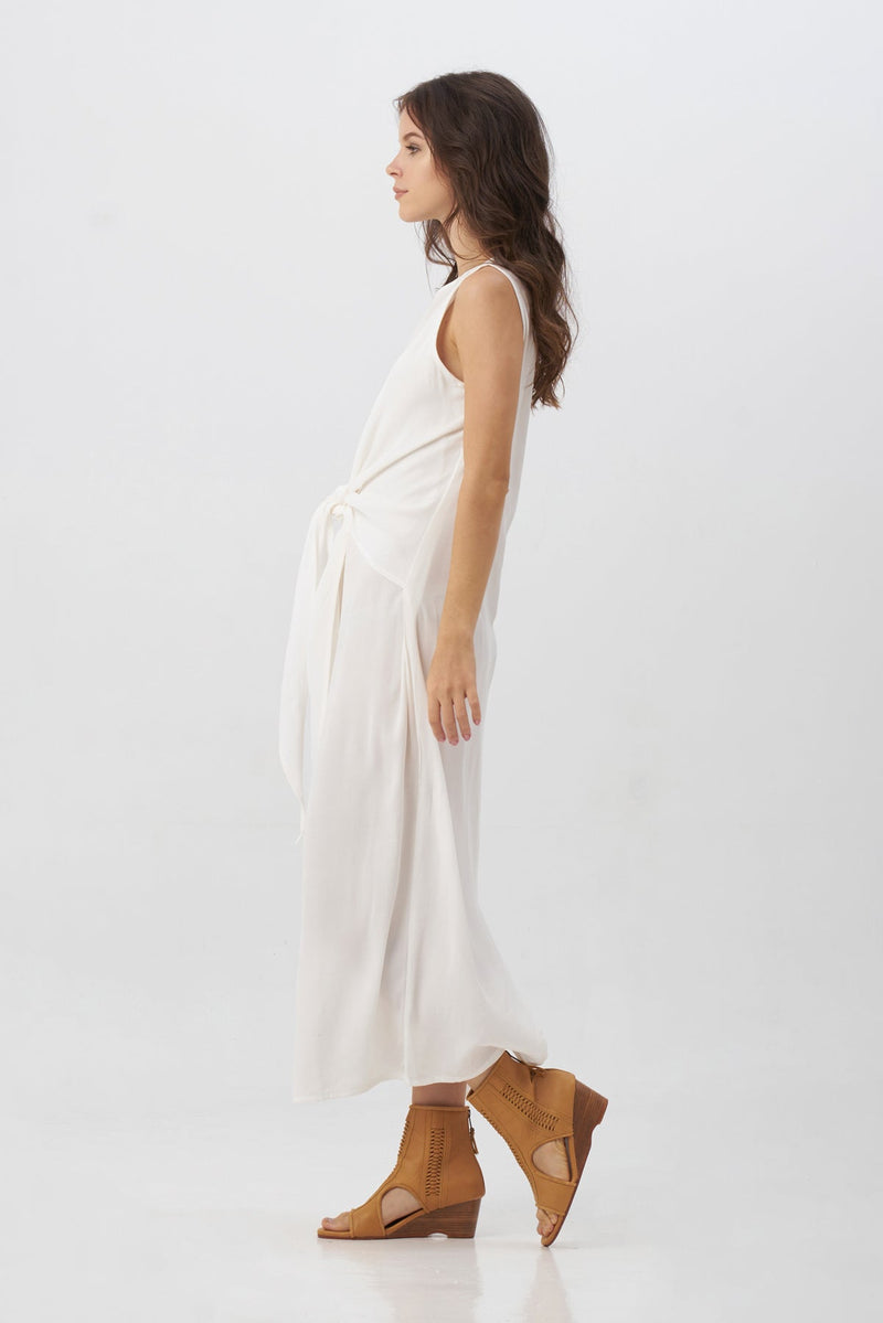 Fenin Dress in Off White