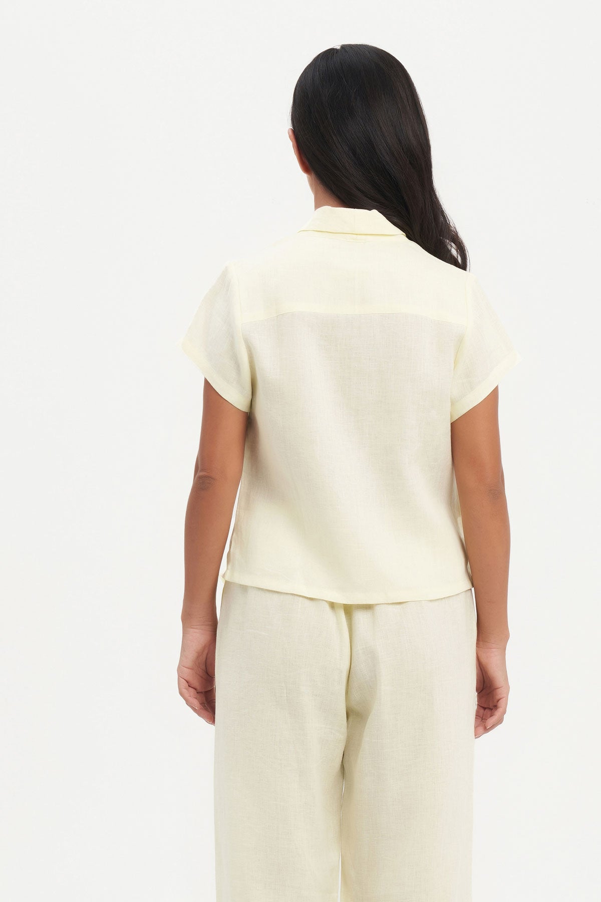 Gia Top in Lemon Chiffon