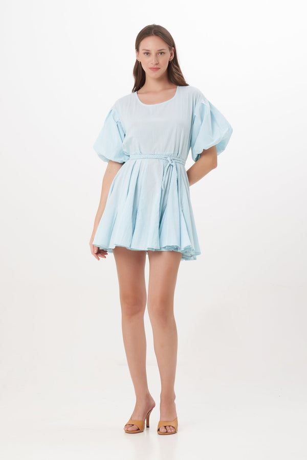 Heera Dress in Ice Blue