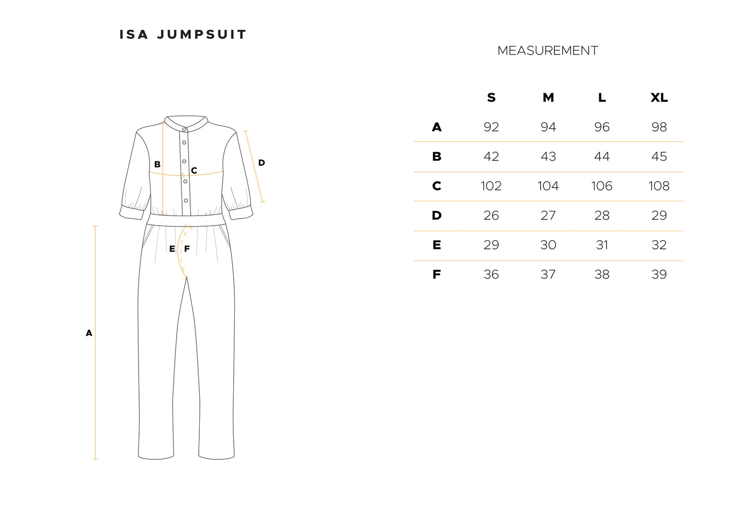 Isa Jumpsuit in Navy