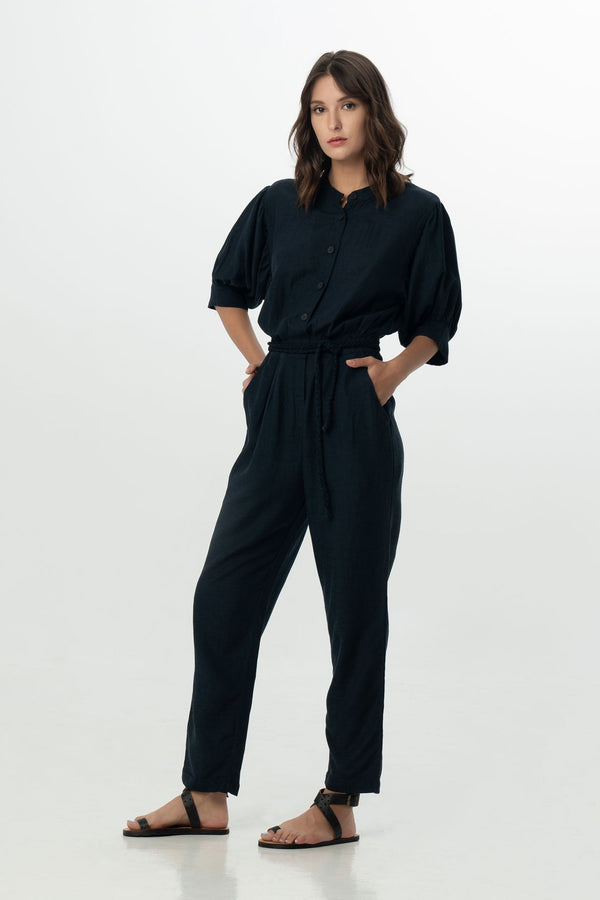 Isa Jumpsuit in Navy