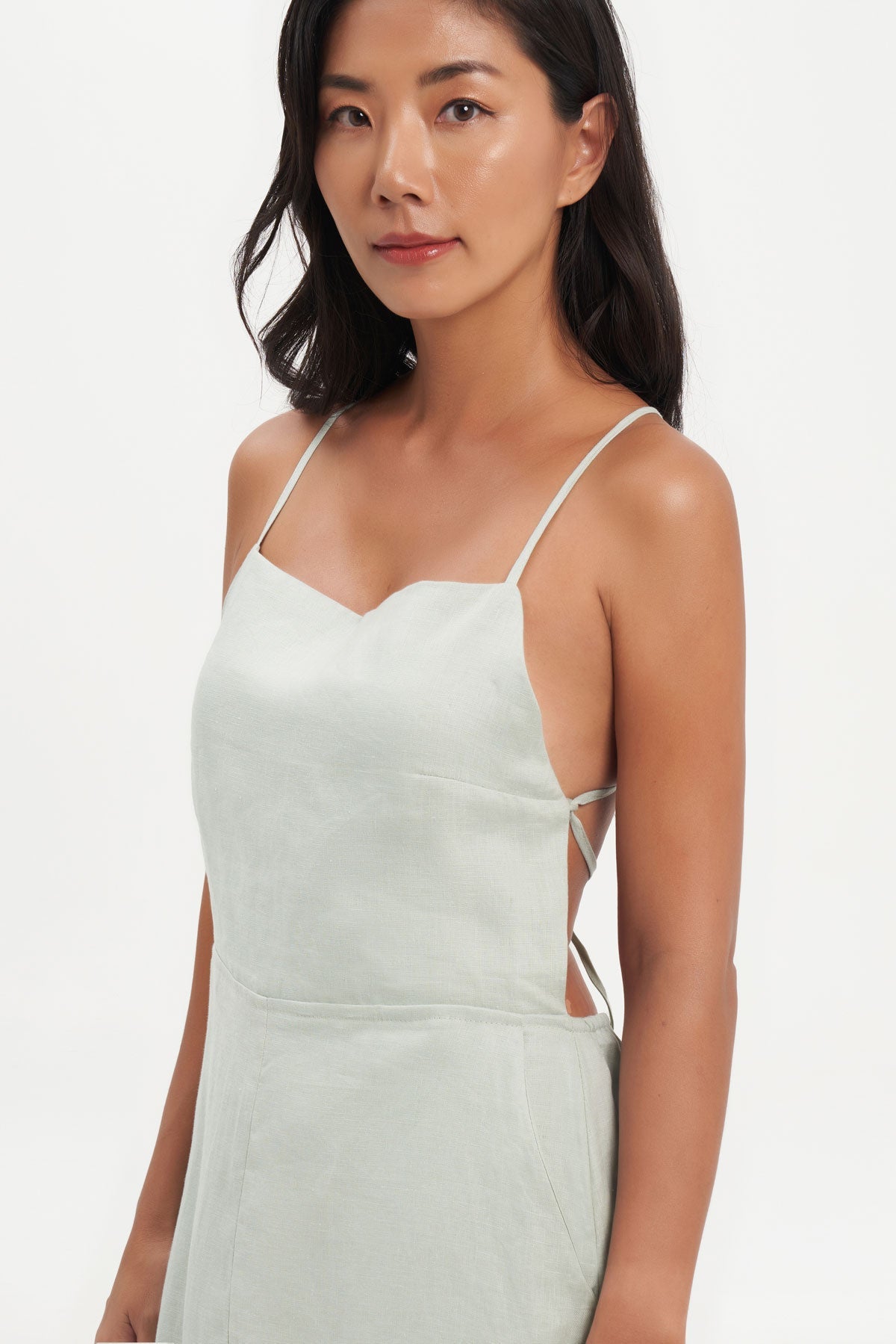 Kamaniya Dress in Morning Mist