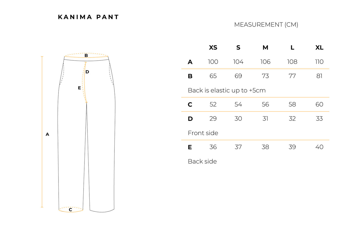 Kanima Pant in Black