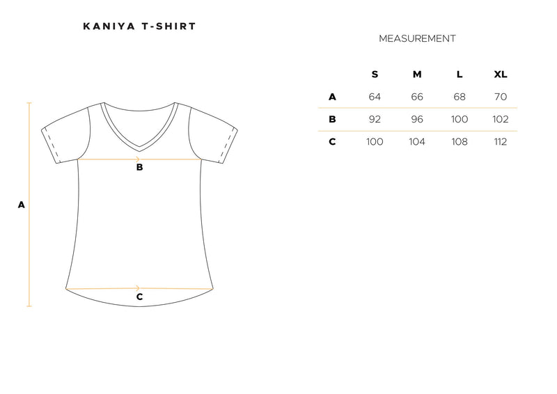 Kaniya T-Shirt in Charcoal