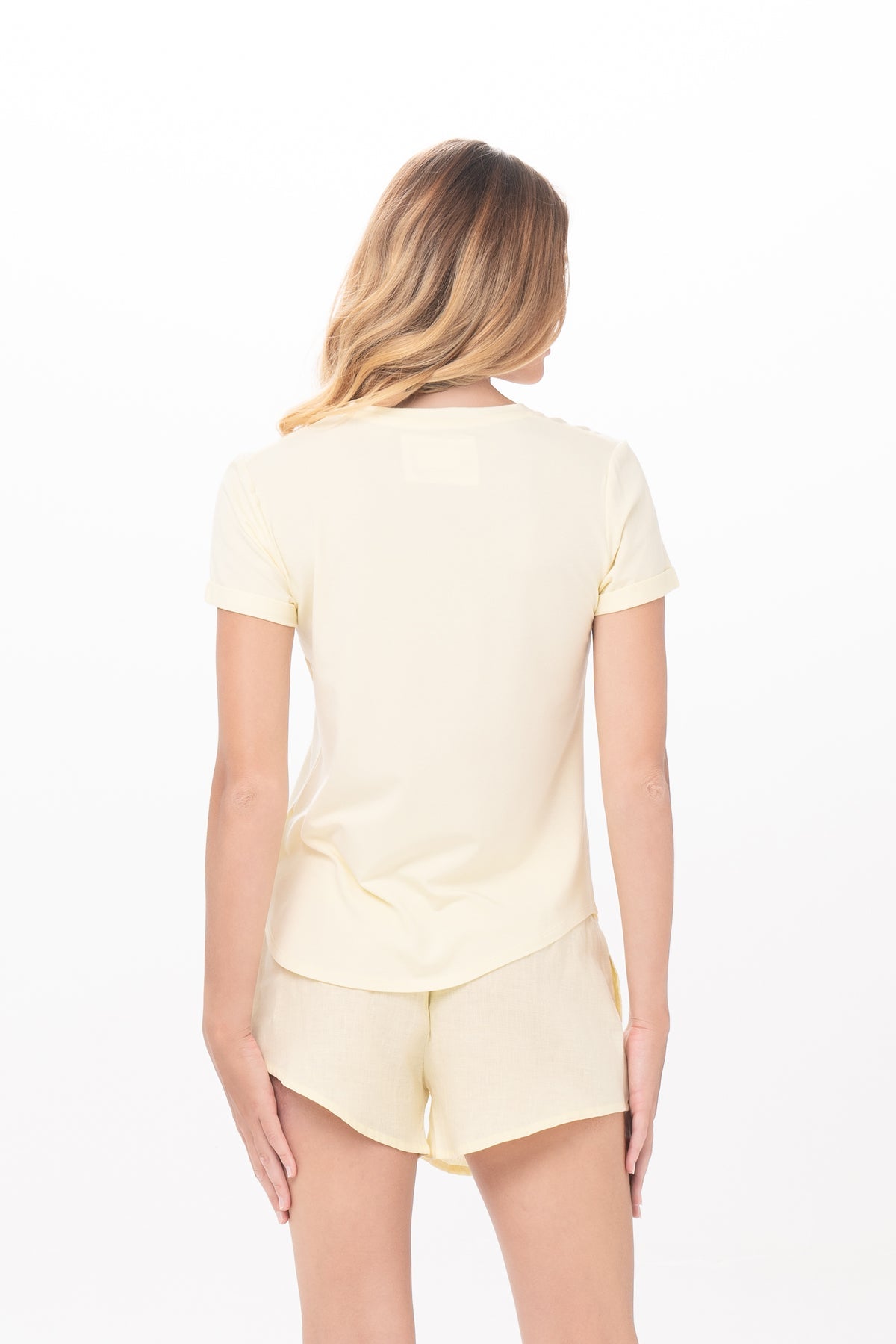 Kaniya T-Shirt in Lemon Chiffon