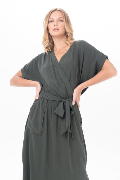 Kareen Dress in Charcoal