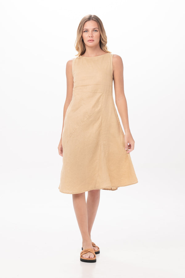 Keeran Dress in Frosted Almond