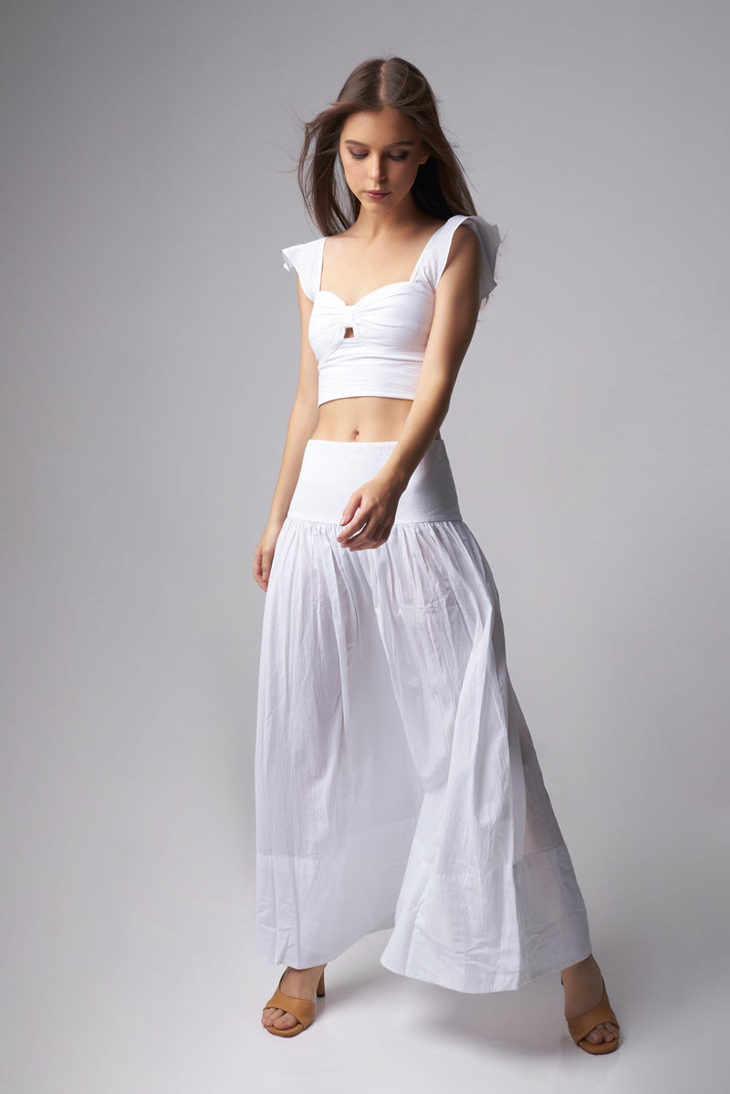 Kiana Skirt in White