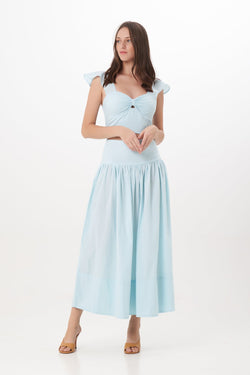 Kiana Skirt in Ice Blue