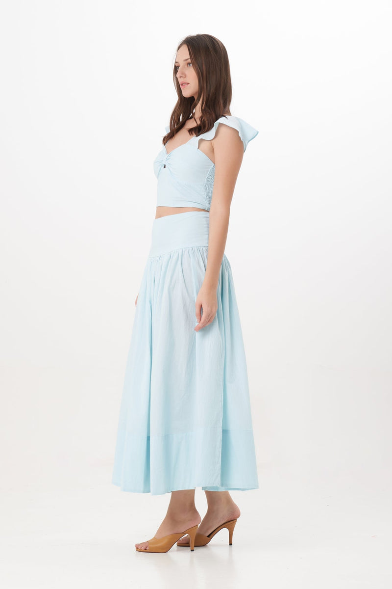 Kiana Skirt in Ice Blue