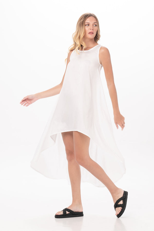 Lathika Dress in White