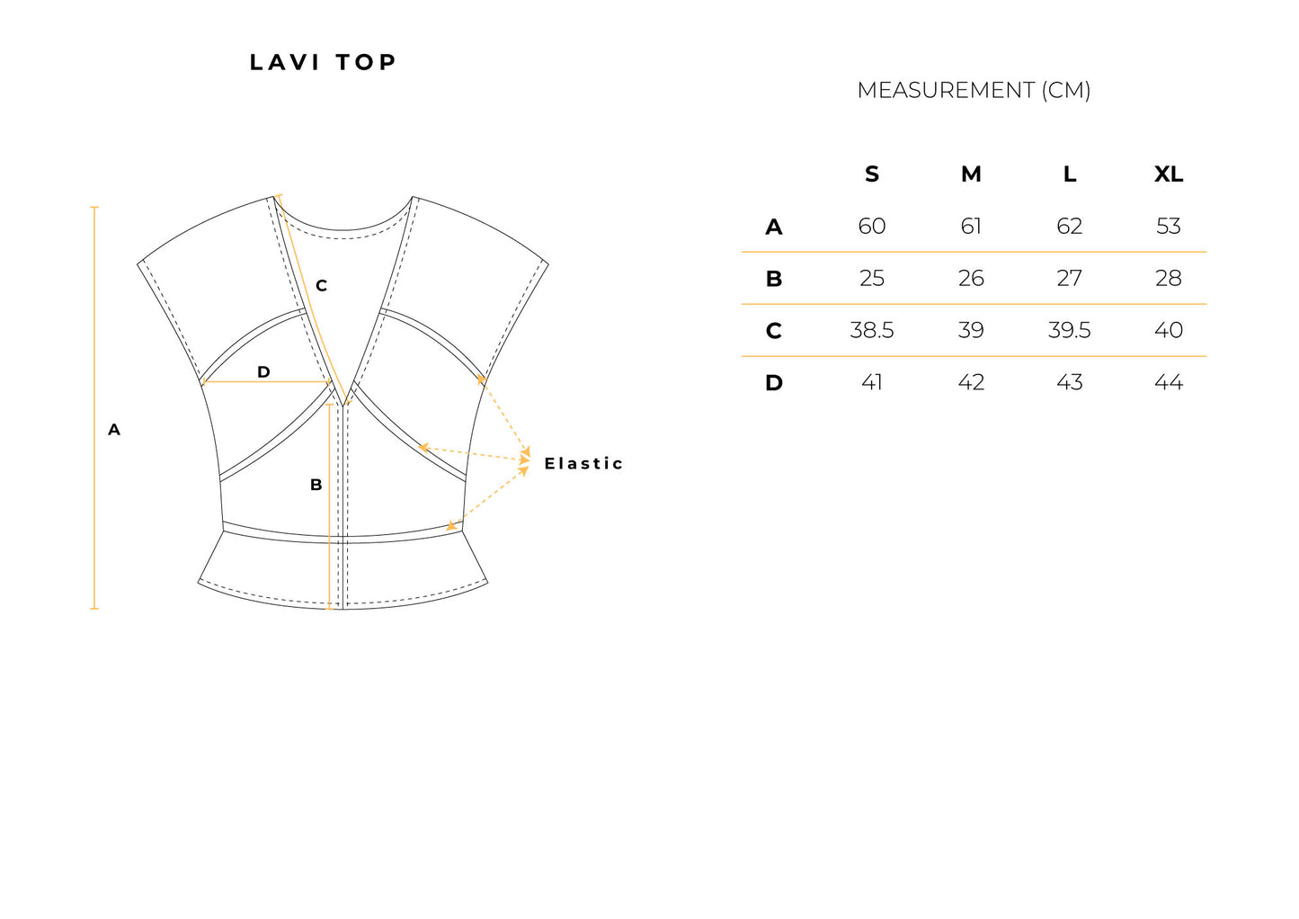 Lavi Top in Black