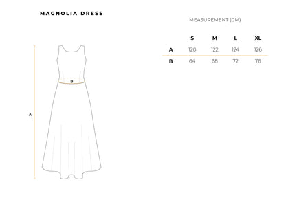 Magnolia Dress in White