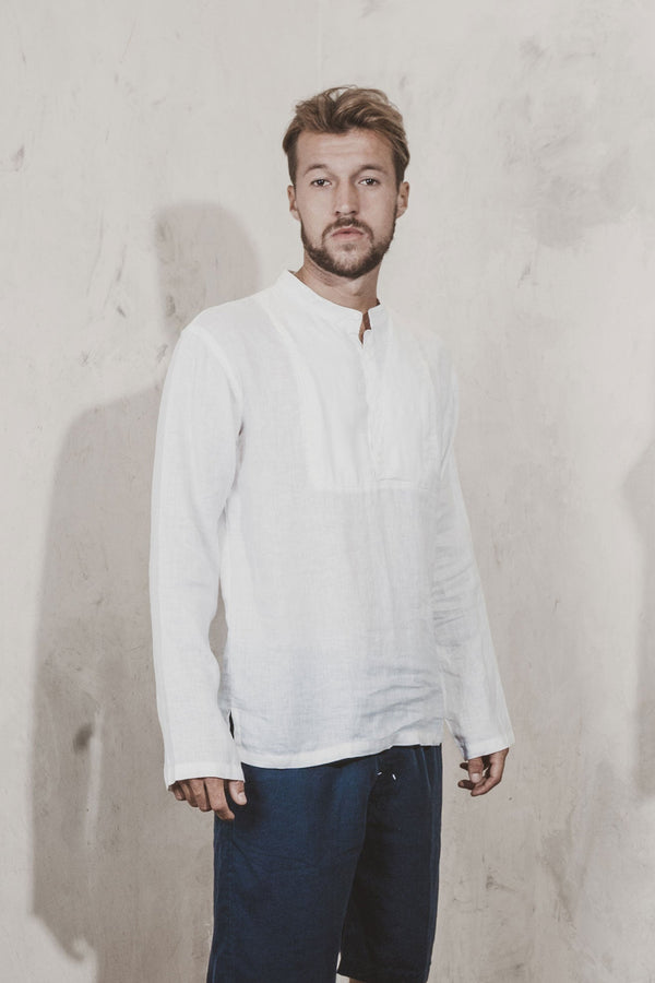 Mahatma Shirt in Off White