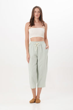 Mesha Pant in Vintage Green