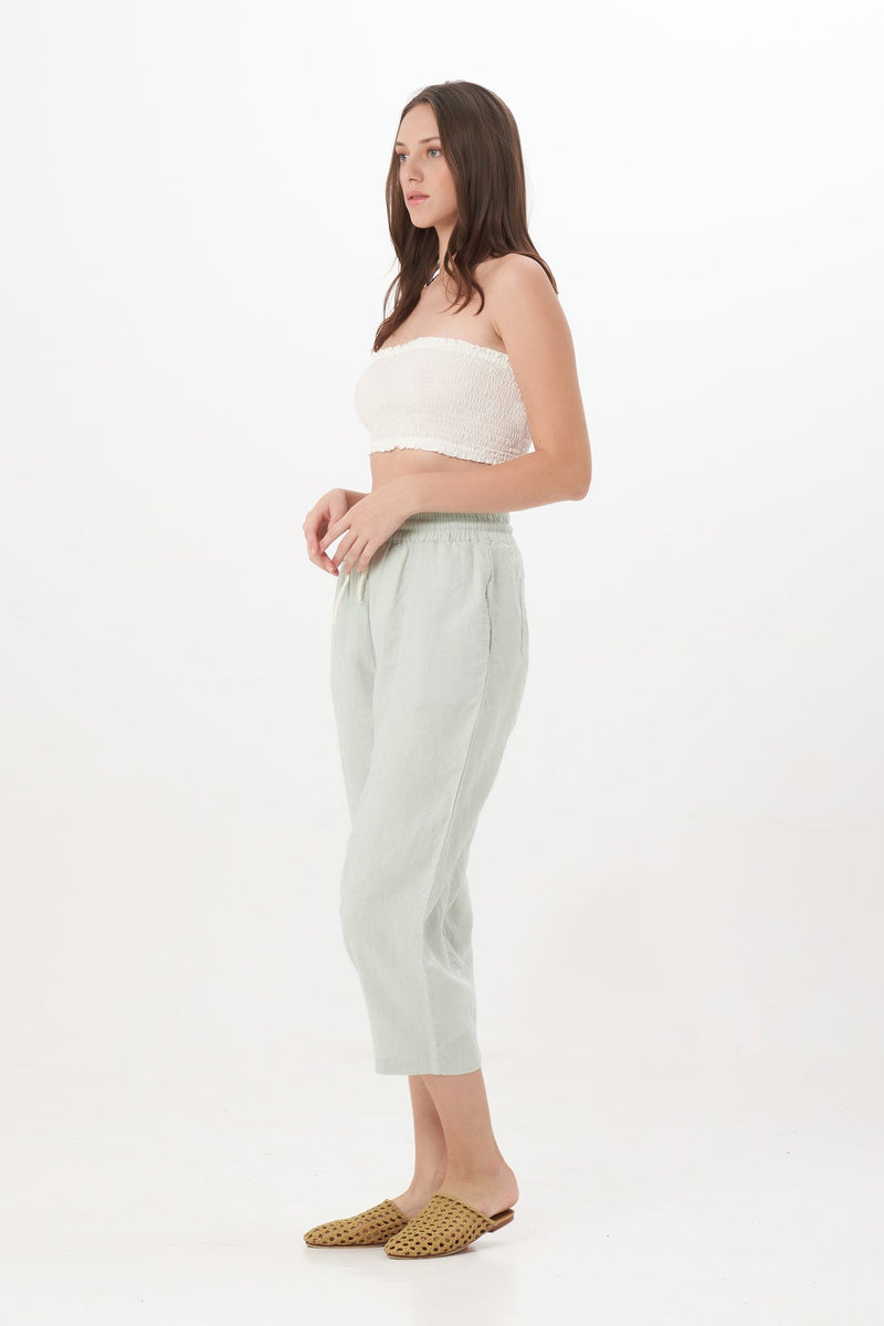 Mesha Pant in Vintage Green